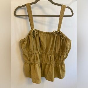 Universal Thread Olive Green Tank Top size large